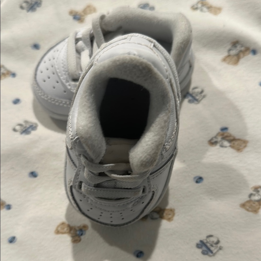 Classic White Kids Sneakers
